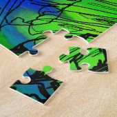Toucan Bird Jigzaag Puzzle Toco Legpuzzel (Zijkant)