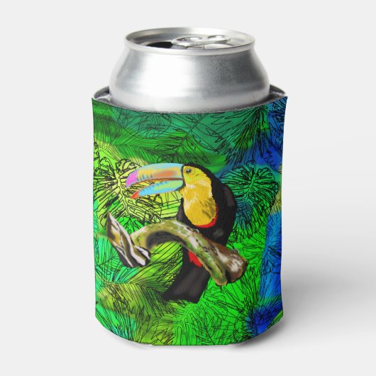 Toucan Bird Koelbox Blikjeskoeler (Blikje Voorkant)