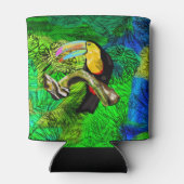 Toucan Bird Koelbox Blikjeskoeler (Achterkant)