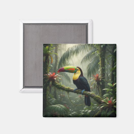Toucan Bird Magneet (Voorkant / Achterkant)