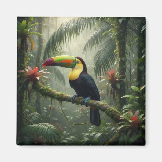 Toucan Bird Magneet (Voorkant)