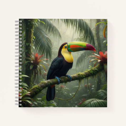 Toucan Bird Notitieboek (Voorkant)