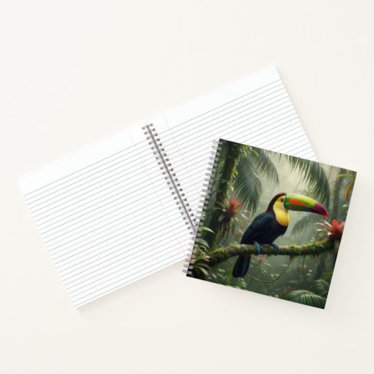 Toucan Bird Notitieboek (Binnen)