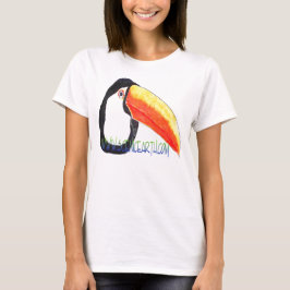 Toucan Bird Oerwoud Exotic Womens shirt top