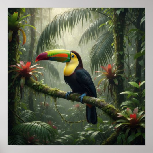 Toucan Bird  Poster (Voorkant)