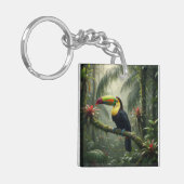 Toucan Bird Sleutelhanger (Voorkant Links)