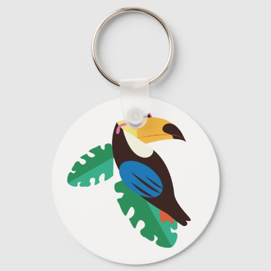 Toucan Bird Sleutelhanger (Voorkant)