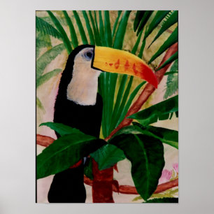 Toucan Bird South American Oerwoud Bird Art Poster