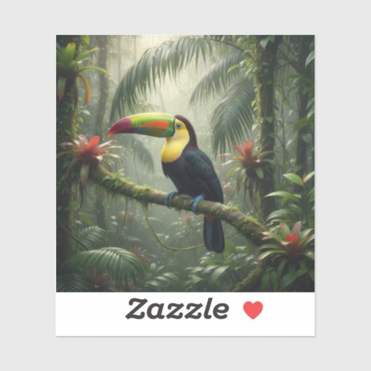 Toucan Bird Sticker (Vel)