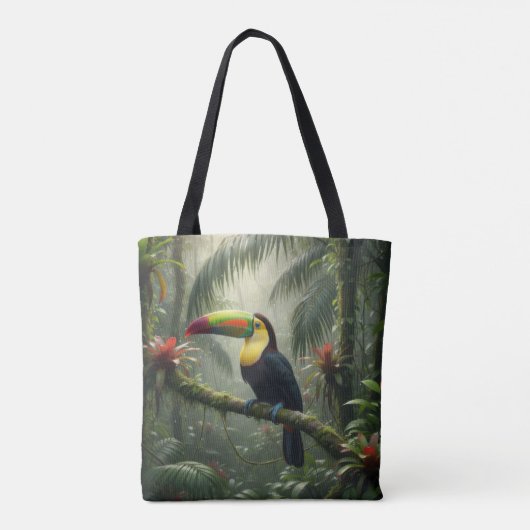 Toucan Bird Tote Bag (Achterkant)