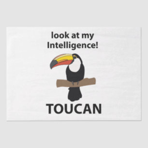 Toucan Bird Tropical Funny Tissuepapier