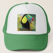 Toucan Bird Trucker Hat Toco Pet (Voorkant)