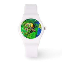 Toucan Bird Watch Toco Horloge