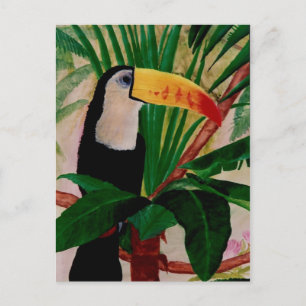 Toucan Bird Wildlife Art South America Briefkaart