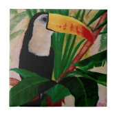 Toucan Bird Wildlife Oerwoud Tropical Tile Artwork Tegeltje (Voorkant)