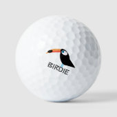 Toucan Birdie Golf Ball Golfballen (Voorkant)
