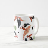 Toucan Birds Summer Tropical Greenery Art Koffiemok (Voorkant rechts)