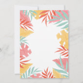 Toucan Birthday Invitation Siblings Brother Sister Kaart (Achterkant)