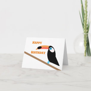 Toucan Birthday Kaart