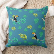 Toucan Blauw en Groene Tropisch Regenwoud