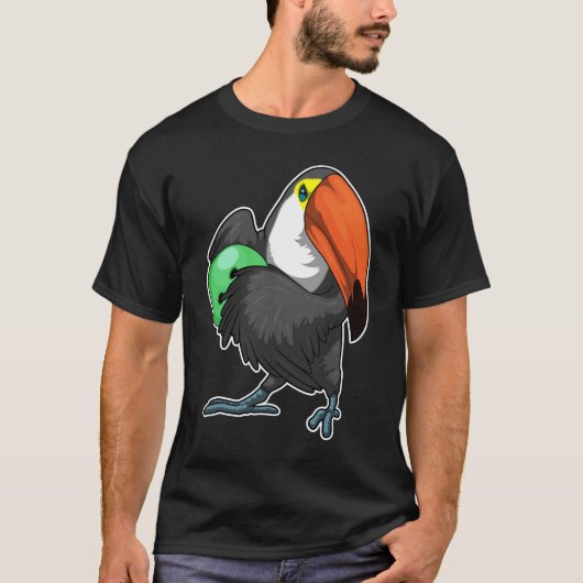 Toucan Bowling bal T-shirt (Voorkant)