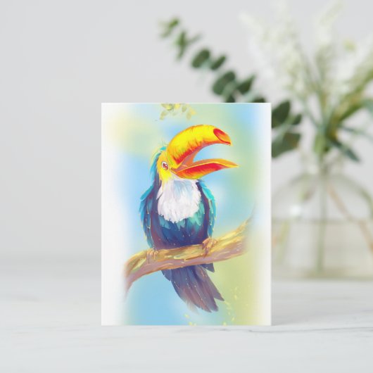 Toucan Briefkaart (Staand voorkant)