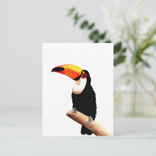 Toucan Briefkaart (Staand voorkant)