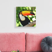Toucan Canvas Afdruk (Insitu (Woonkamer))