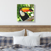 Toucan Canvas Afdruk (Insitu (Slaapkamer))