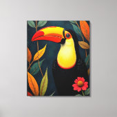 Toucan Canvas Afdruk (Voorkant)
