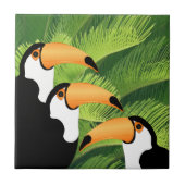 Toucan Ceramic Tile Tegeltje (Voorkant)