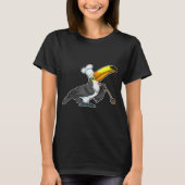 Toucan Chef Cooking lepel T-shirt (Voorkant)