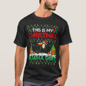Toucan Christmas Santa Hat Pajama Shirt - Toucan L (Voorkant)