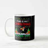Toucan Christmas Santa Hat Pajama Shirt - Toucan L Koffiemok (Links)