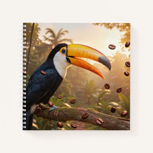 TOUCAN - COFFEE QUEEN NOTITIEBOEK (Voorkant)
