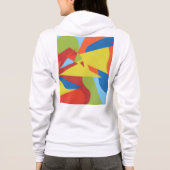 Toucan Color Splash Women's Hoodie (Achterkant)