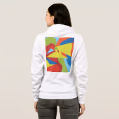 Toucan Color Splash Women's Hoodie (Achterkant volledig)