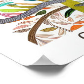 Toucan Costa Rica Design Poster (Hoek)