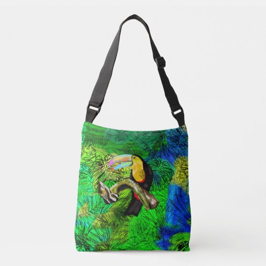 Toucan Crossbody Bag Toco Bird Tas (Voorkant)