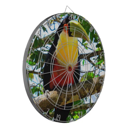 Toucan Dartboard Dartbord (Voorkant Links)