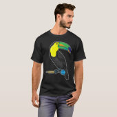Toucan Darts T-shirt (Voorkant volledig)