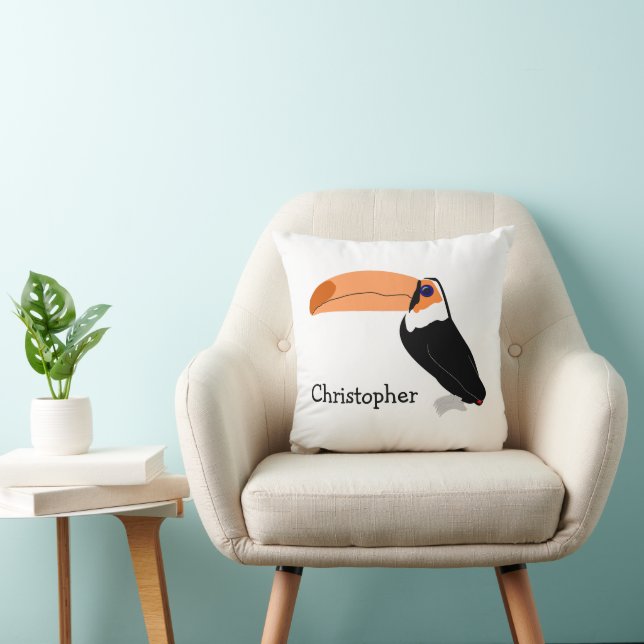 Toucan Design Personalised Kussen (Stoel)