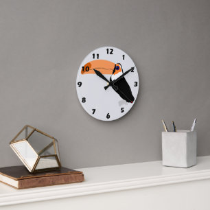 Toucan Design Ronde Klok