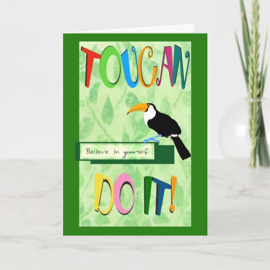 TOUCAN DOE HET - KAART (Voorkant)