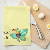 Toucan Doe het Keukenhanddoek (Quarter Fold)