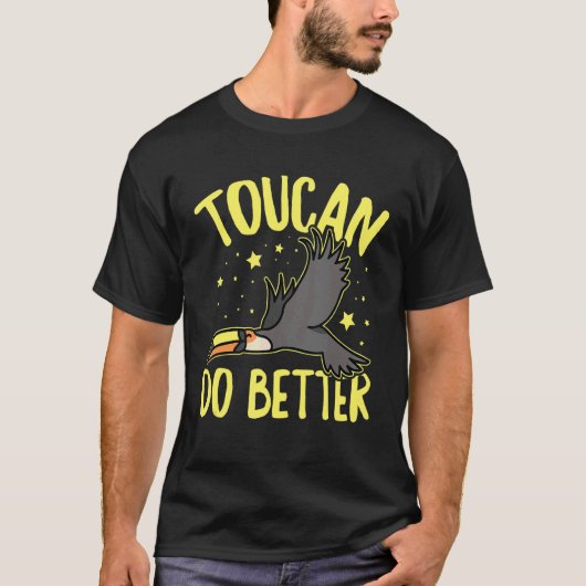 Toucan doet het beter voor een touroperator t-shirt (Voorkant)