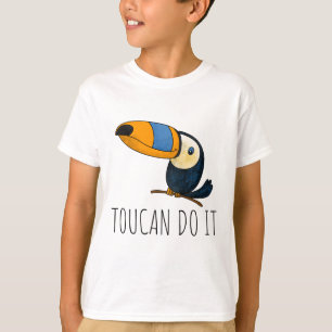 Toucan doet het, leuke grappige toucan voor kinder t-shirt