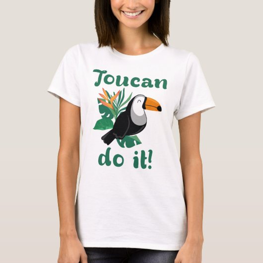 Toucan doet het t-shirt (Voorkant)