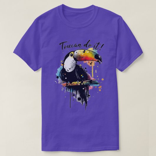 Toucan doet het t-shirt (Design voorkant)