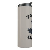 Toucan doet het thermosbeker (Gedraaid links)